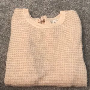 Pink and gold over sized sweater